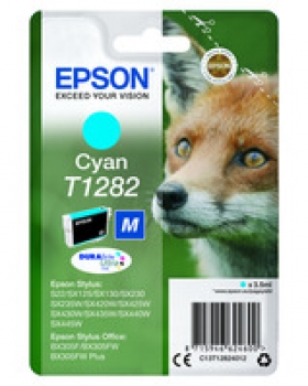 Original Tintenpatrone Epson T1282 Cyan