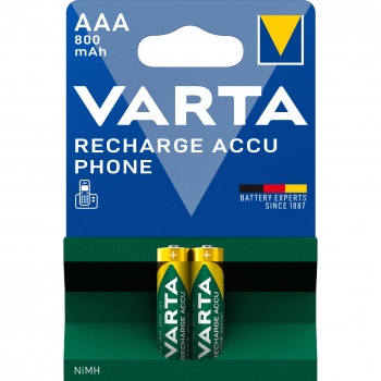 Varta Phone Akku, AAA, 800mAh, 2St. Packung